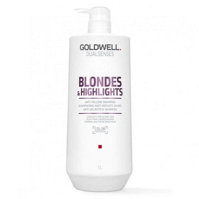 Abbildung von Goldwell Dualsenses Blondes &amp; Highlights Anti Yellow Shampoo 1000ml