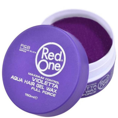 Abbildung von RedOne Haarwachs Aqua Hair Wax Maximum Control (violett) 150ml