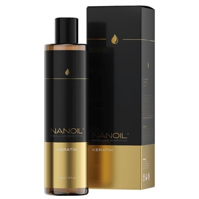 Abbildung von Nanoil Keratin Micellar Shampoo 300 Ml