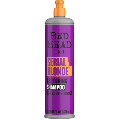 Abbildung von TIGI Bed Head Serial Blonde Restoring Shampoo 600ml silbershampoo