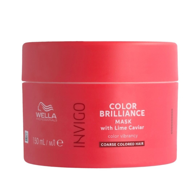 Abbildung von Wella Invigo Color Brilliance Mask widerspenstiges / dichtes Haar 150ml