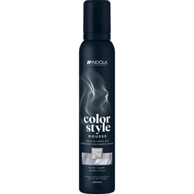 Abbildung von Indola Color Style Mousse Dark Ash 200ml