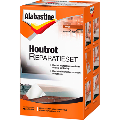 Afbeelding van Alabastine Houtrot Reparatieset Schildersbenodigdheden
