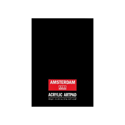 Afbeelding van Amsterdam acryl artpad A4 10 vel 200gr