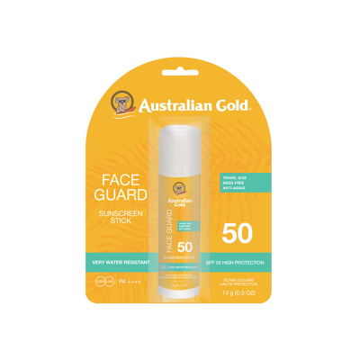 Afbeelding van Australian Gold Zonnebrand SPF 50 Face Guard Stick Zonnebrandcrème 14 gr
