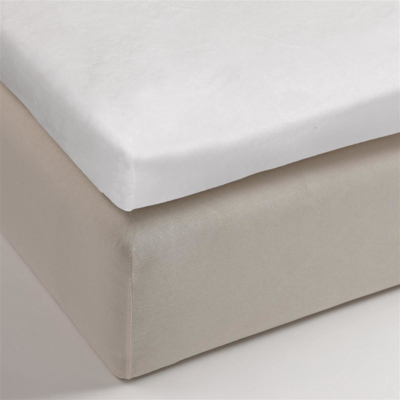 Afbeelding van Beddinghouse Premium Splittopper Molton Stretch Wit