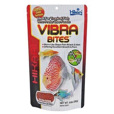 Afbeelding van Hikari Tropical Vibra Bites Vissenvoer 280 g