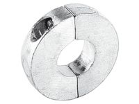 Afbeelding van Schroefas anode 25mm aluminium plat