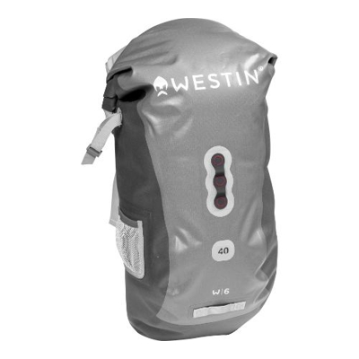 Afbeelding van W6 roll top backpack silver/grey 40l
