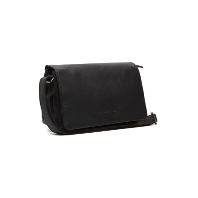 Image of The Chesterfield Brand Leather Shoulder Bag Black Tustin