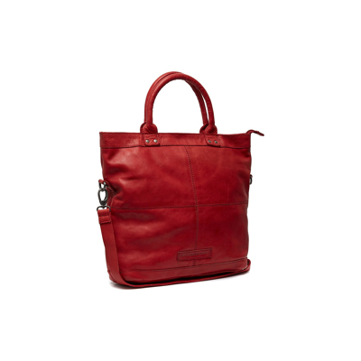 Kuva The Chesterfield Brand Leather Shopper Red Ontario