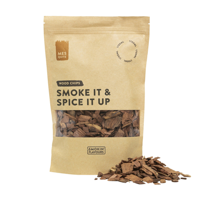 Afbeelding van Smokin&#039; Flavours Smokin’ Rooksnippers mesquite 1700 ml