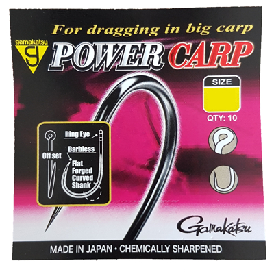 Afbeelding van Gamakatsu G Power Carp Ring Eye Barbless (10 pcs) Maat : 10