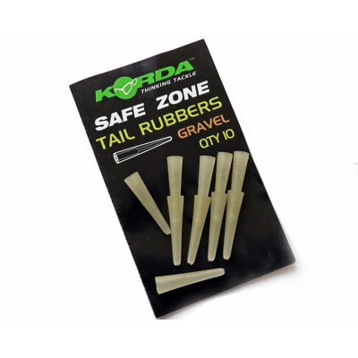 Image de Korda Safe Zone Tail Rubbers (10 pcs) Couleur : Weed