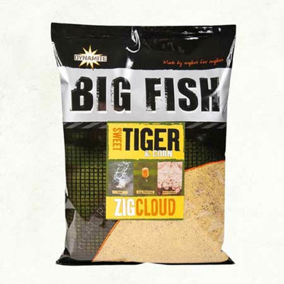 Image de Dynamite Baits Big Fish Sweet Tiger &amp; Corn Zig Cloud 1.8 Kilo