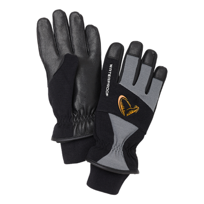 Afbeelding van Savage Gear Thermo Pro Glove Grey/Black Maat : Medium