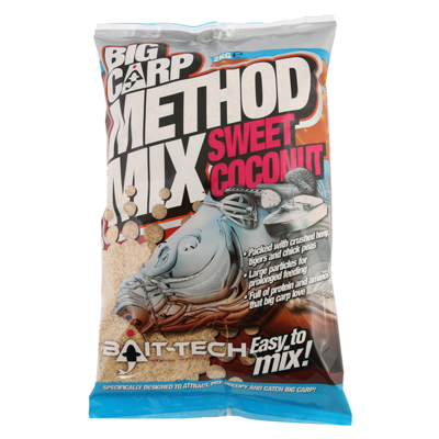 Image de Bait Tech Big Carp Method Mix Sweet Coconut 2kg Amorce