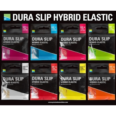 Afbeelding van Preston Dura Slip Hybrid Elastic (3 m) Maat : size 7 (1.4mm)
