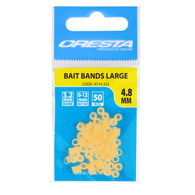 Afbeelding van Cresta Bait Bands (50 pcs) Maat : Small 2 6mm