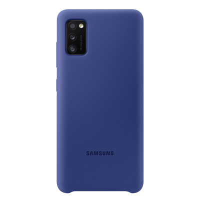 Afbeelding van Samsung Galaxy A41 Hoesje Siliconen en TPU (zacht) Softcase/Backcover Blauw Telefoonhoesje