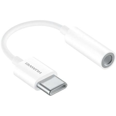Afbeelding van Huawei USB C naar 3.5mm Jack Adapter CM20 White