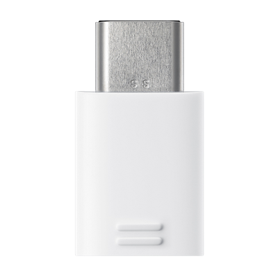Afbeelding van Micro USB naar C adapter van Samsung Wit Kunststof