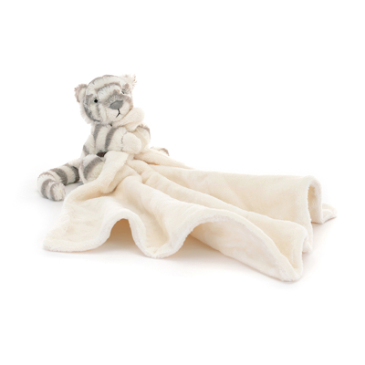 Afbeelding van Jellycat knuffeldoek witte tijger 34 cm
