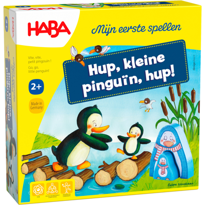 Afbeelding van Hup, Kleine Pinguïn, Hup! (NL/EN/DE/FR)
