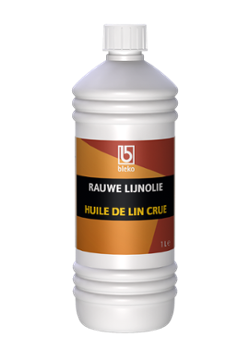 Afbeelding van Bleko rauwe lijnolie 1 liter, fles