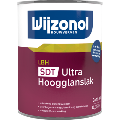Afbeelding van Wijzonol LBH SDT Ultra Hoogglanslak 2,5 Liter Hoogglans Houtverf