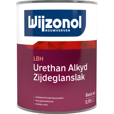 Afbeelding van Wijzonol LBH Urethan Alkyd Zijdeglanslak 0,5 liter Houtverf