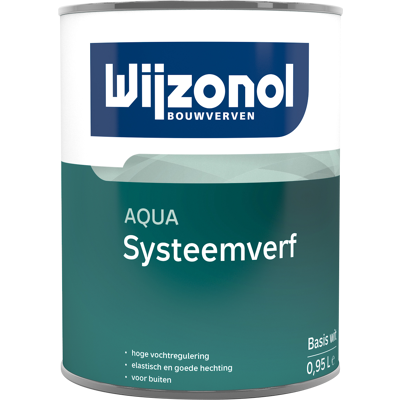 Afbeelding van Wijzonol AQUA Systeemverf 2,5 liter Houtverf