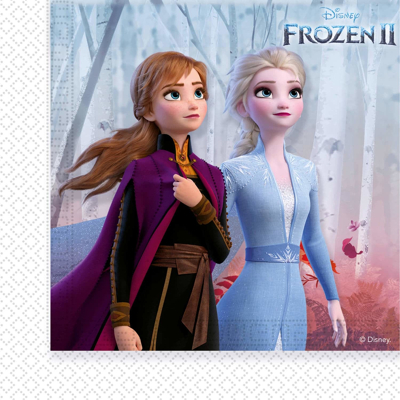 Afbeelding van Frozen 2 Servetten 33x33cm 20 stuks