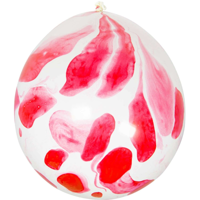 Afbeelding van Ballonnen met bloed 6 stuks