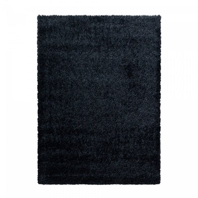 Afbeelding van Hoogpolig vloerkleed Blushy Zwart/Gemêleerd 240x340cm Adana Carpets