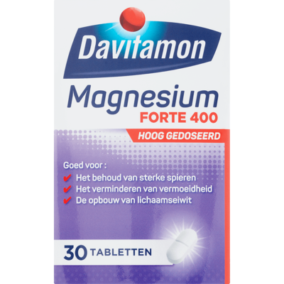 Afbeelding van Davitamon Magnesium 400 mg Tabletten