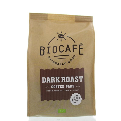 Afbeelding van Biocafe Coffee pads dark roast bio