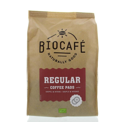 Afbeelding van Biocafe Coffee pads regular bio
