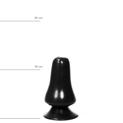 Afbeelding van Buttplug 12 cm Zwart Levensecht Gevoel