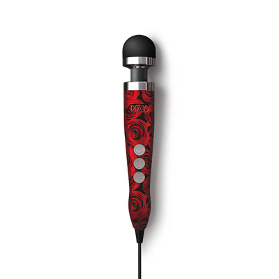 Afbeelding van Doxy Number 3 Wand Massager Rose Pattern