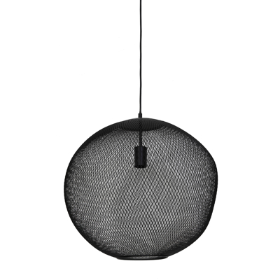 Afbeelding van Light &amp; Living Reilley hanglamp Ø50x48 cm mat zwart Metaal