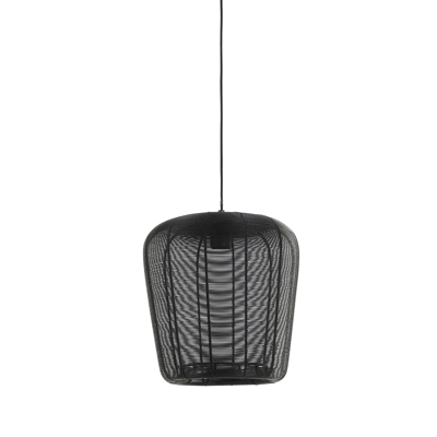 Afbeelding van Light &amp; Living Adeta hanglamp Ø28x30 cm zwart Metaal