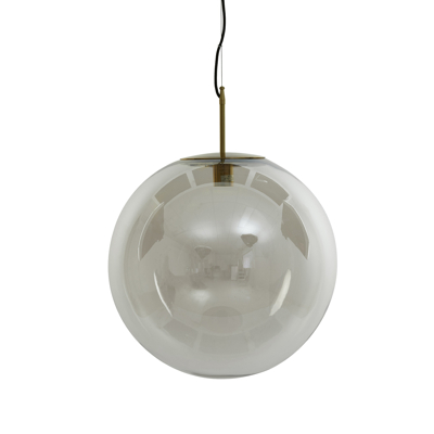 Afbeelding van Light &amp; Living Medina hanglamp Ø48 cm helder glas/antiek brons Glas