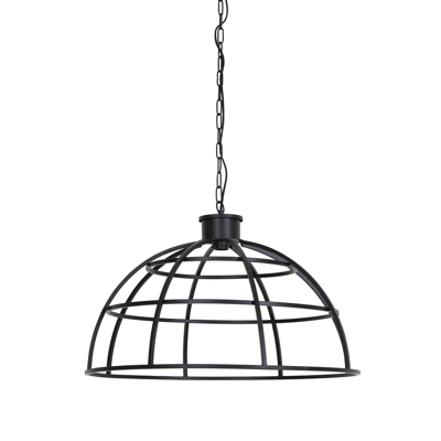Afbeelding van Hanglamp industrieel zwart 70cm