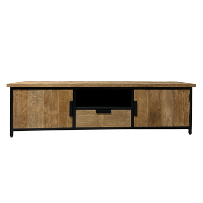 Afbeelding van Tomar TV meubel 180 cm naturel hout