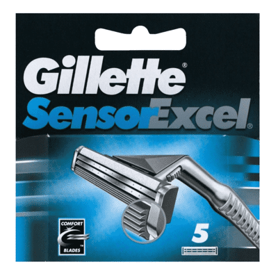 Afbeelding van Gillette Sensor Excel Scheermesjes 5 ST