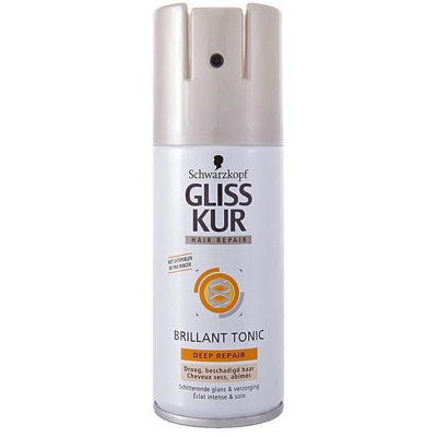 Afbeelding van Gliss Kur Brillant Tonic Spray Deep Repair voor droog of beschadigd haar 100 ml