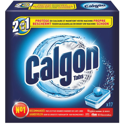 Afbeelding van Calgon Wasmachine 3 in 1 Ontkalkingstabletten 17 stuks
