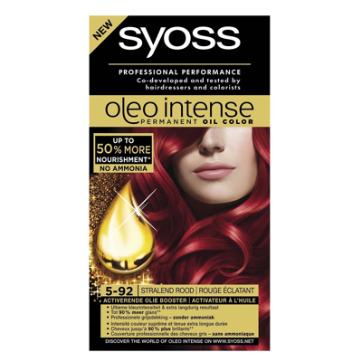 Afbeelding van Syoss Color Oleo Intense 5 92 stralend rood haarverf 1 set