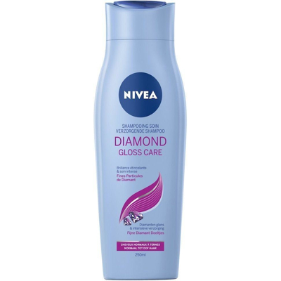 Afbeelding van NIVEA Shampoo &quot;Diamond Gloss&quot; voor dof / normaal Haar 250ml